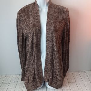 Croft & Barrow Knit Ribbed Cardigan